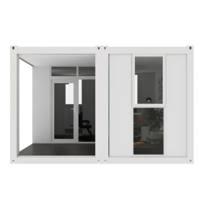 Предварительно изготовленный плоский контейнерный офисный корпус для офиса модульной кабины