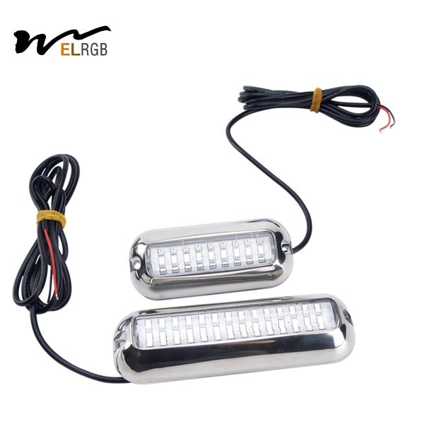 ROHS Yacht Blue Underwater Boat Lights Underwater Marine Lights For Boats