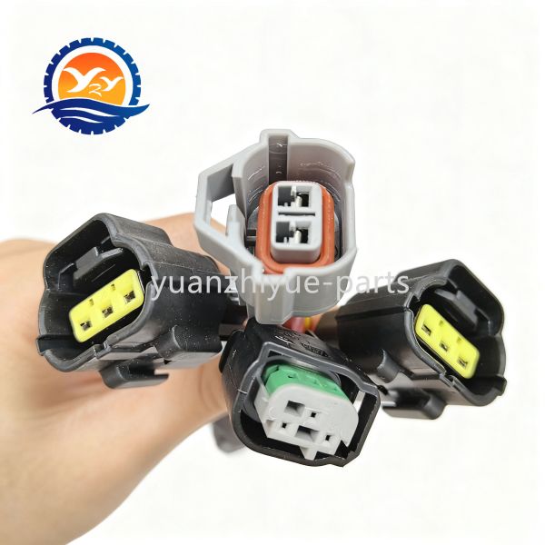 SK200-8 SK140 SK350 SK200-6 SK200-6E Excavator Parts Pressure Sensor Connector Sensor Plug for Kobelco