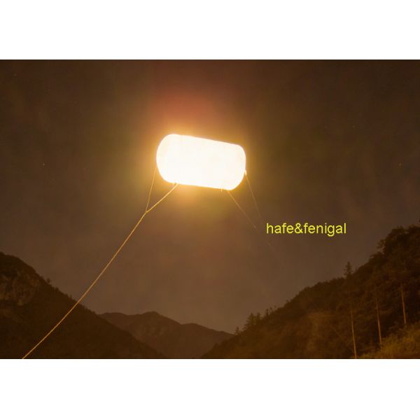 20kW Tube Tungsten Film Lighting Balloon Large Helium Soft Light for Night Film Shooting