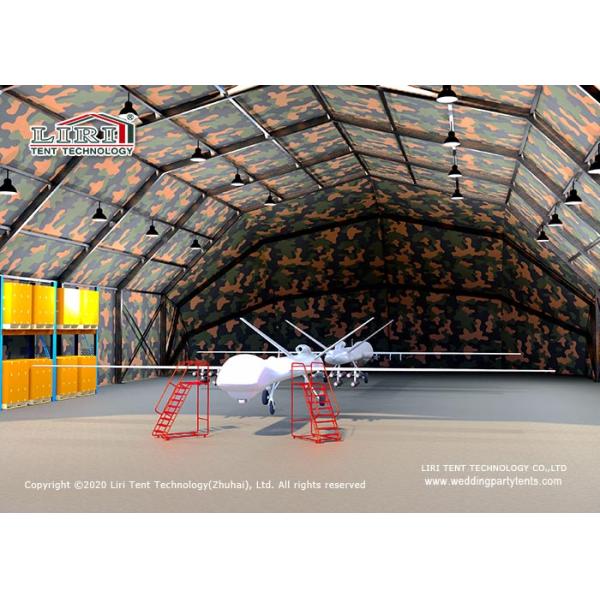Anti Mildew 20m Aluminum Aircraft Hangar Tent For Military