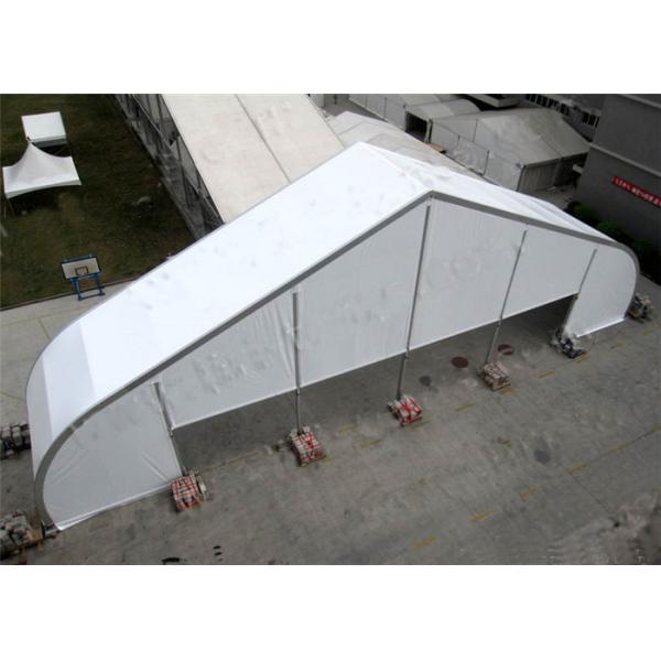 Outdoor Aluminum Structural Clear Span Tennis Court Tent White Color Arcum Shape