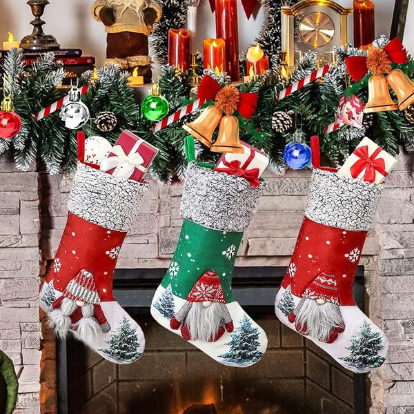 Christmas Stockings 3Pack, 18