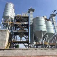 Tanque de almacenamiento de cemento en polvo seco Silo de cemento de 50 toneladas para obras de construcción