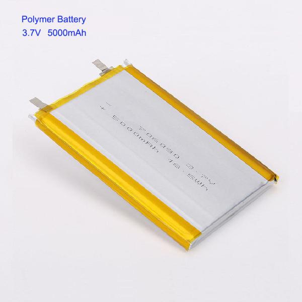 High Capacity 3.7V 5000mAh Lithium Ion Polymer Battery with 500 Cycle Life for Digital Products
