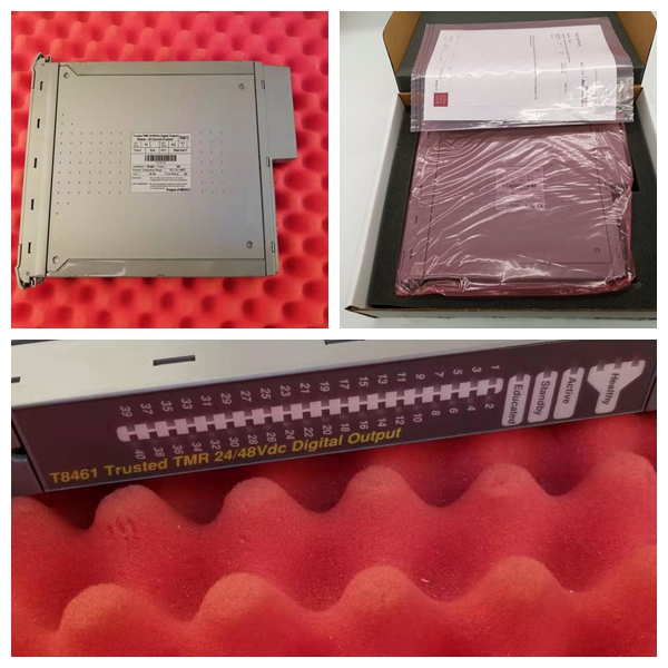 T8461 ICS Triplex PLC Trusted TMR 24V DC 48V DC выходной модуль 40 канал