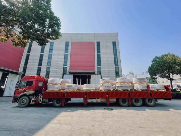 Crossed Cylindrical Roller Tower Crane Slewing Ring Bearing Swing Gear