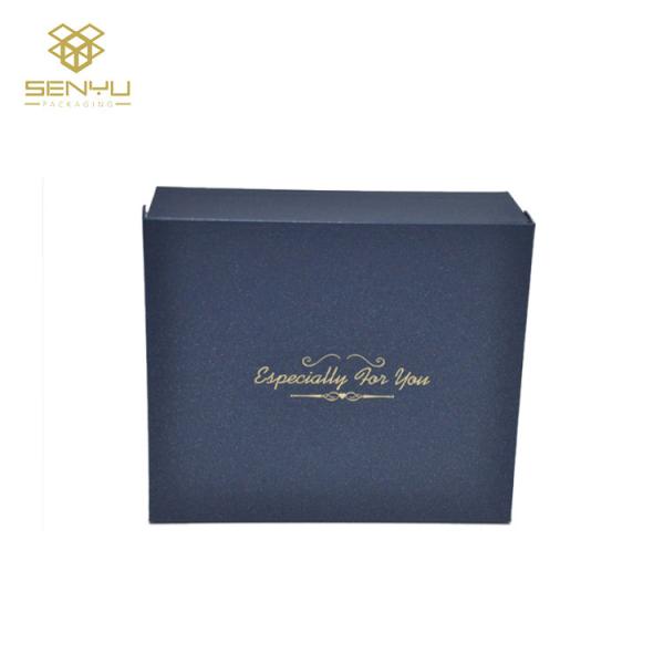 Custom Logo Magnetic Folding Gift Box With Ribbon Carton Black Rigid Flat Luxury