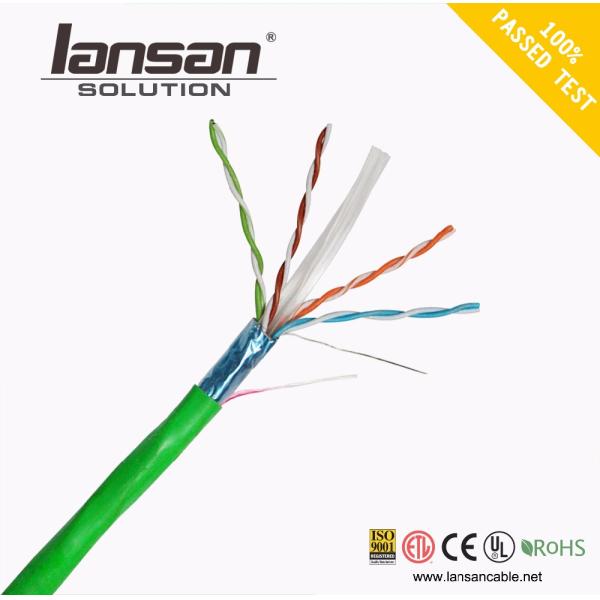 1/0.50mm Condutor Cat5e Lan Cable LSZH PVC 24Awg Utp SFTP