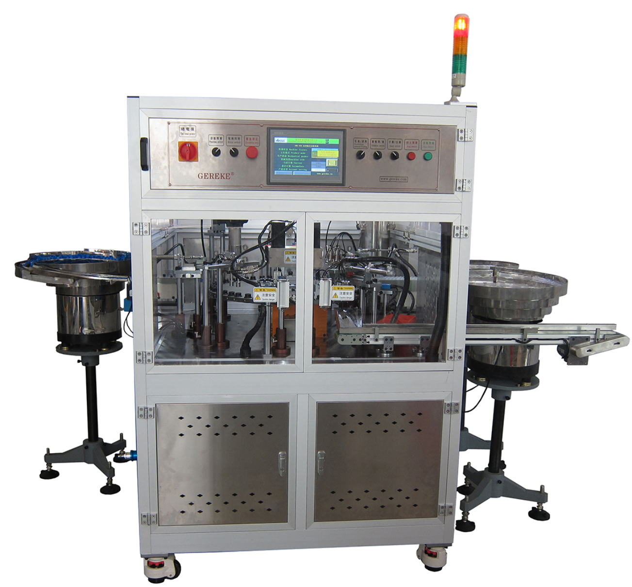 Blood Lancet Automated Medical Device Assembly Equipment 3.5KW 50-60pcs/min
