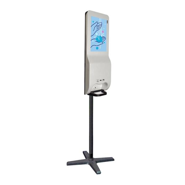 3000ml Auto Hand Sanitizer Digital Signage Automatic Dispenser Hand Sanitizing LCD Digital Screen Advertising Player