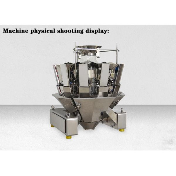 6kw 380V Multihead Weigher Packing Machine , Frozen Food Packaging Machine