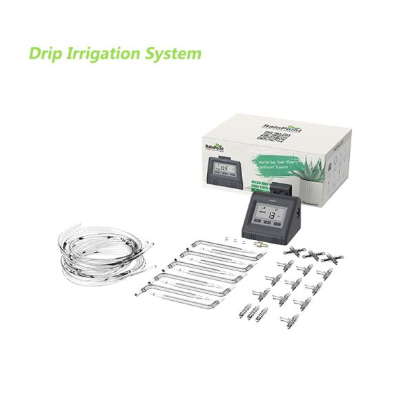 Automatic Watering Micro-drip Irrigation System with Pump Timer and Adjustable Flow Rate