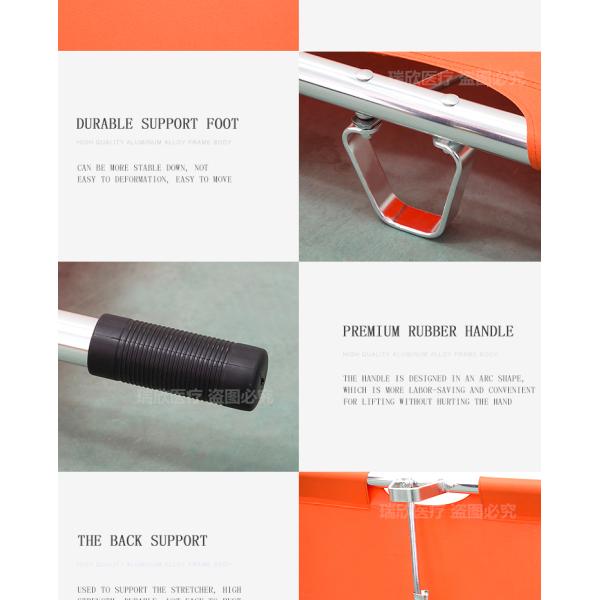 Rescue Folding Medical Stretcher Patient Collapsible Stretcher Ambulance