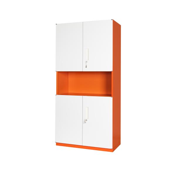 Шкаф хранения стальной опиловки ящика кухонного шкафа 2 файла белого металла офиса