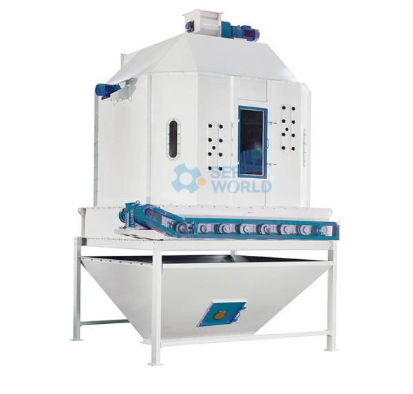 Feed Pellet Cooler Machine 5t/h For Various Granular Material