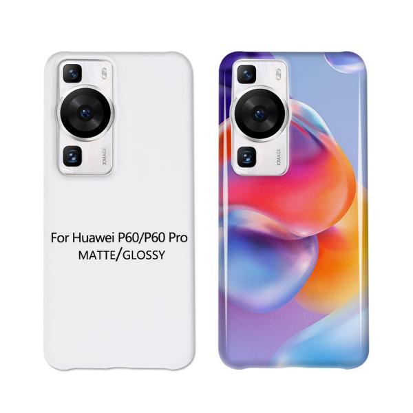 Sublimation Phone Case Blanks Custom Logo Polymer 3D Sublimation Mobile Cover For Huawei P60 P50