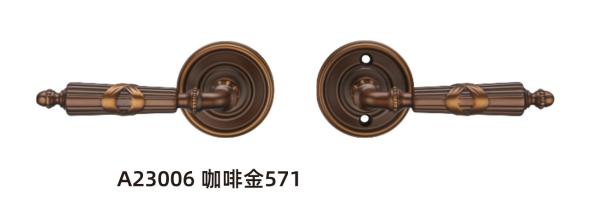 Amertop Entry Lever for Office Door Handle with a Modern Contemporary Design for Interior and Exterior Doors