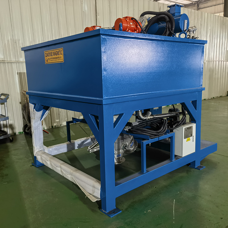 2000mm Magnetic Particle Separator 35000Gs Dry High Intensity Magnetic Separator