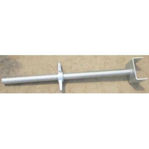 Galvanized U-head, U-head jack, Scaffolding head, screw head jack, adjustable jack head