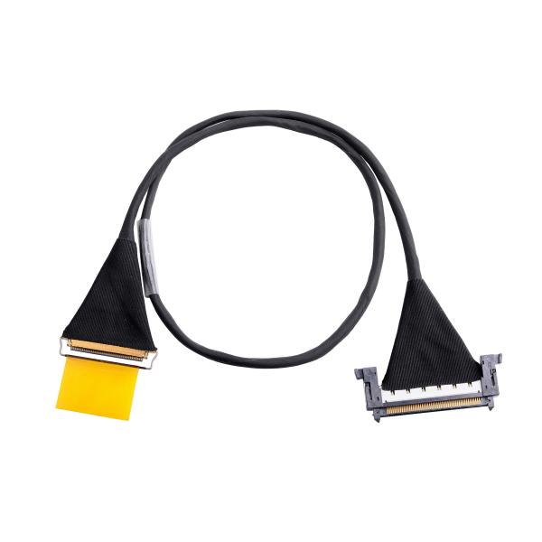 Ensamblaje de cable micro coaxial – AWG40 y AWG32 – Aislamiento FEP – Clasificado a 105°C