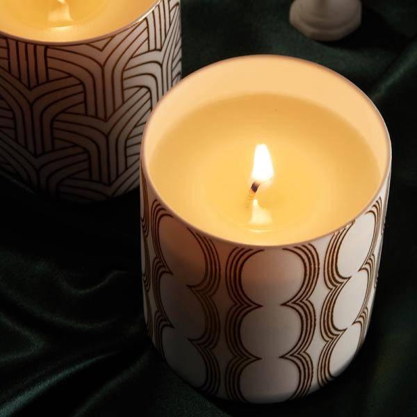 Customized Ceramic Candle Holder With Various Shape And Color for Gift Decoration