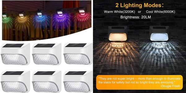 A paisagem solar do jardim impermeável ilumina a luz solar exterior resistente UV da parede