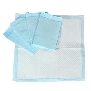 Tapis absorbant pour urine de chien fin 5 couches en tissu non tissé 60x60cm