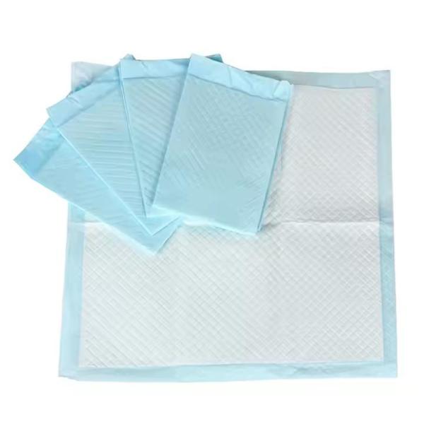 Tapis absorbant pour urine de chien fin 5 couches en tissu non tissé 60x60cm