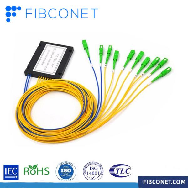 ABS Box Optical PLC Splitter 1X32 1X8 1X16 para fabrico de cabos de fibra em FTTH