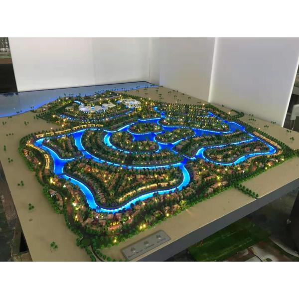 3d  home mockup for marketing exhibition , architectural physical scale model