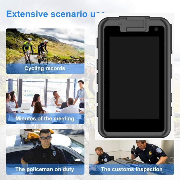 Câmeras vestindo do corpo da polícia da câmera do corpo do ósmio 4G LTE de Android com GPS