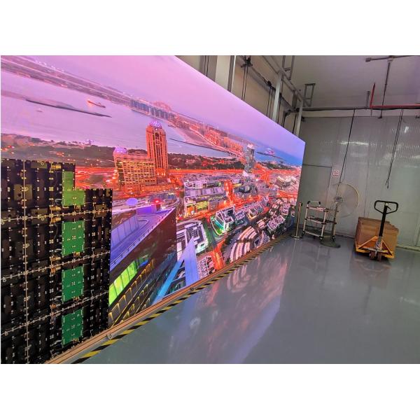 P1.8mm Легкий светодиодный настенный экран Внутренний фронтальный сервис Прекрасный пиксельный пиксель