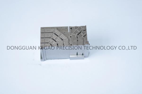 Polishing Connector Mold Parts 1.2344 Material , 48HRC Cnc Lathe Machining Parts