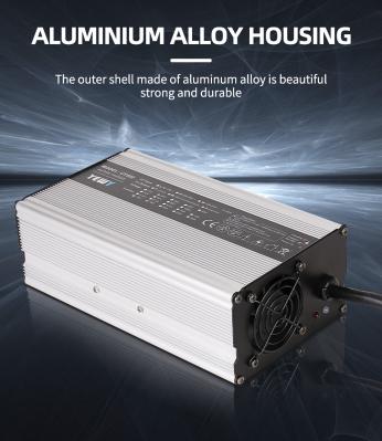 48v 10a customized Aluminum Alloy Motorcycle Battery Charger with Safety Protection