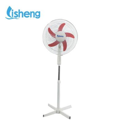 Energy Saving 16 Inch Solar AC/DC Powered Floor Fans With Adapter