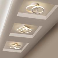 Le couloir acrylique d'or de LED allume le plafond pour le salon de chambre à coucher