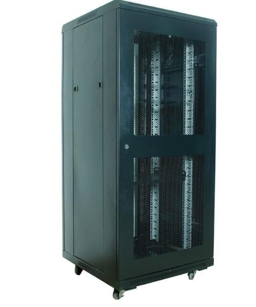 Dustproof Steel Floor Standing Network Server Cabinet 19”with Glass Door YH2001