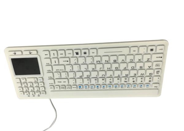 EN60601 passou o teclado médico impermeável com o Touchpad que inclui o teclado numérico numérico