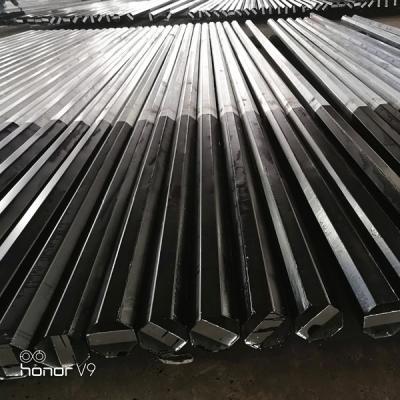 25FT S420NL Metal Utility Pole Galvanized Bituminous Black Tar Painting Octagonal Steel Pole