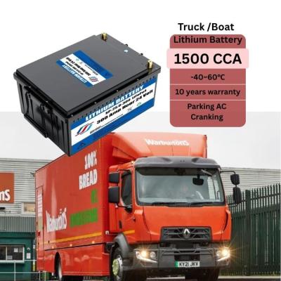 Ultra Safe 24V Heavy Duty Truck Battery 280Ah 314Ah LFP Lifepo4 Starting Battery