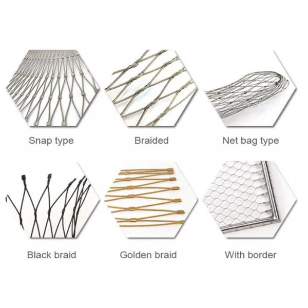 X Tend Ferrule Stainless Steel Cable Mesh 316L 7X7 7×19