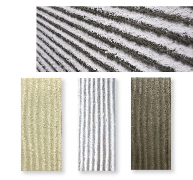 Round Line Soft Stone Flexible MCM Wall Panel Artificial Stone Veneer For Villa Home