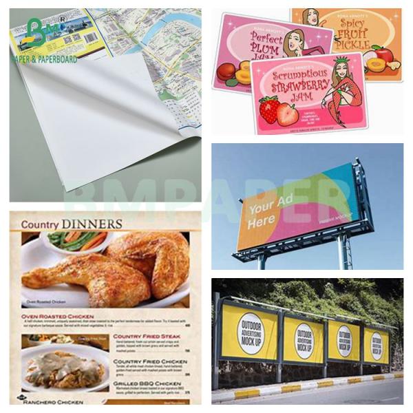 Papier d'impression à jet d'encre synthétique à 180 300 microns, imperméable à l'eau