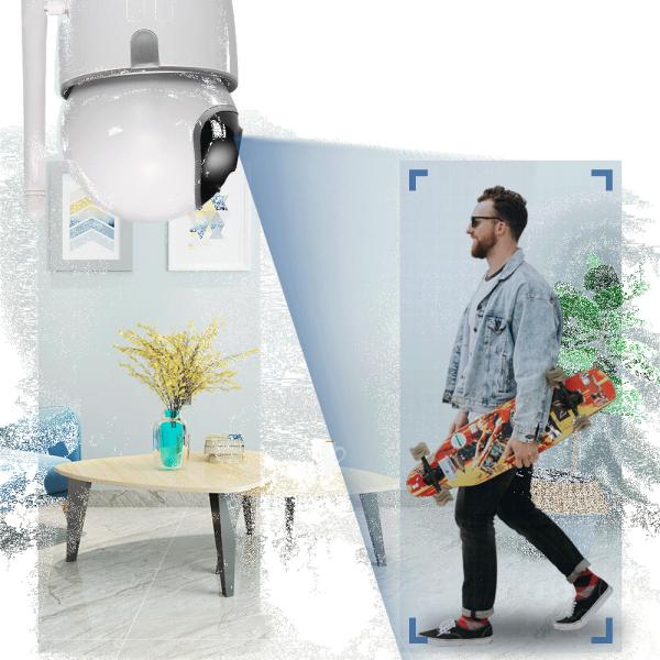 Камера IP домашней безопасностью управлением ПРИЛОЖЕНИЯ камеры Ip H.265 Tuya умная мини Wifi крытая