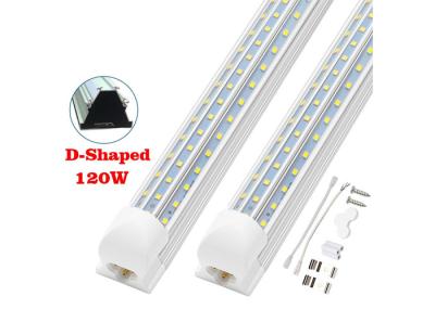 120W T8 Integrated Led Tube Light 6ft Frosted PC Cover Energy Efficient