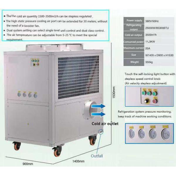 25000W Industrial Portable Spot Cooler Air Conditioner