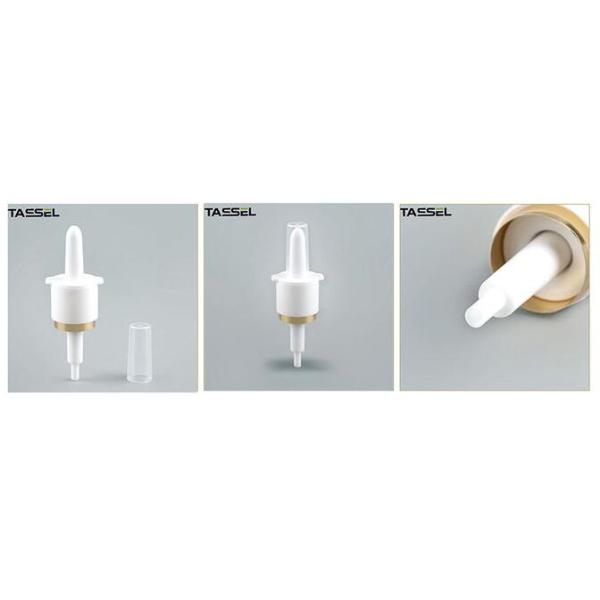 Crimp - On Sealing Nasal Spray Pump Antiseptic Throat Ferrule Neck Type
