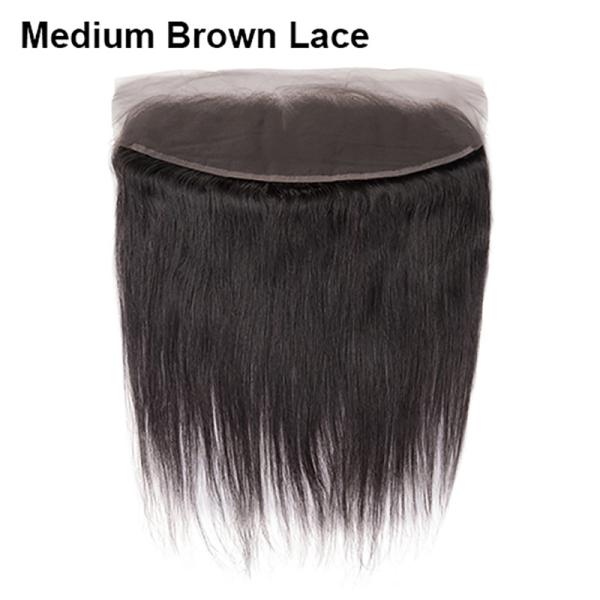 13 X 4 Transparent Lace 100% Brazilian Virgin Hair Extensions For Young Girl