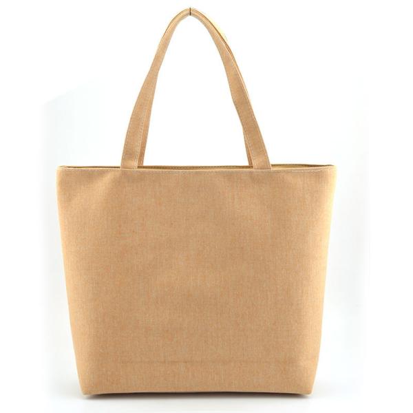 Womens Cartoon Printed Canvas Tote Bags , Custom Cloth Shopping Bags